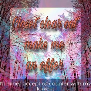 Everything must go!!!